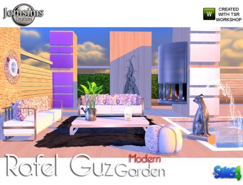 Rafel guz modern garden