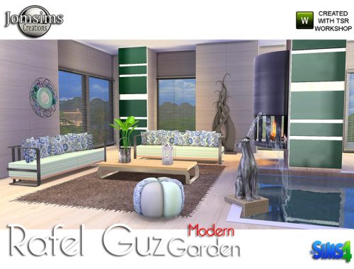 Rafel guz modern garden