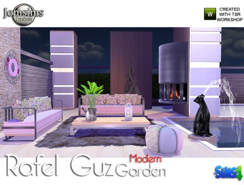 Rafel guz modern garden