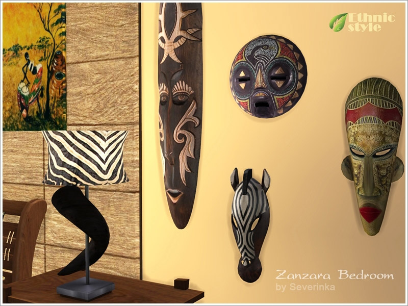 Zanzara Bedroom - The Sims 4 Catalog