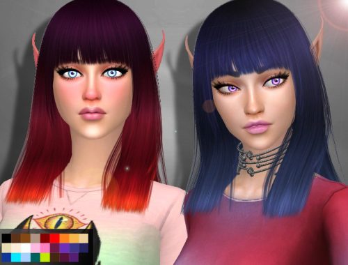 Genius Retexture Hair Jakea Boombayah.Need Mesh