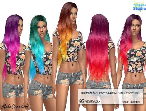 LeahLillith Heartburn Hair Recolor - mesh needed