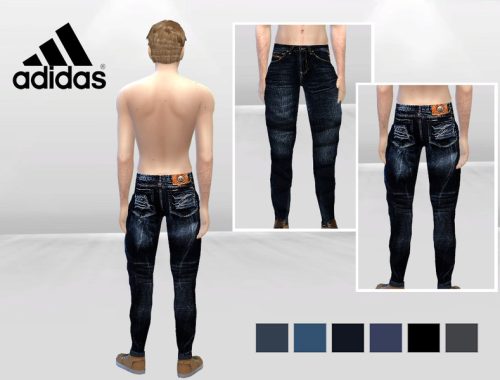 Allen Fade And Spot Urban Jeans