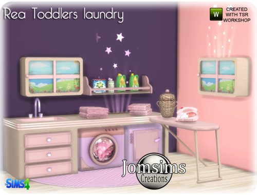 Rea toddlers laundry