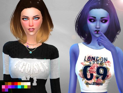 Retexture Hair 242 Skysims