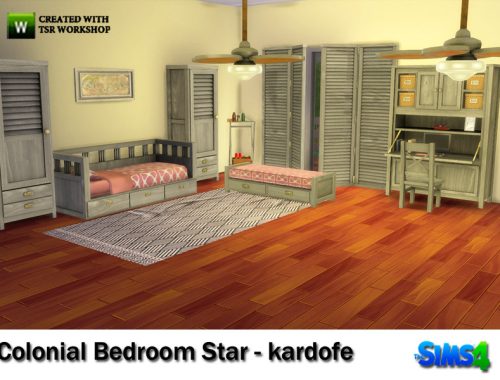 kardofe_Colonial Bedroom Star