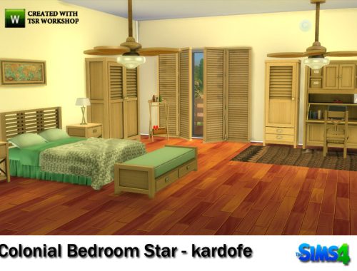 kardofe_Colonial Bedroom Star