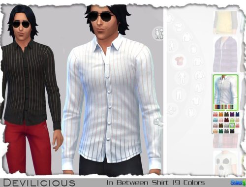 In Between Shirt for Males