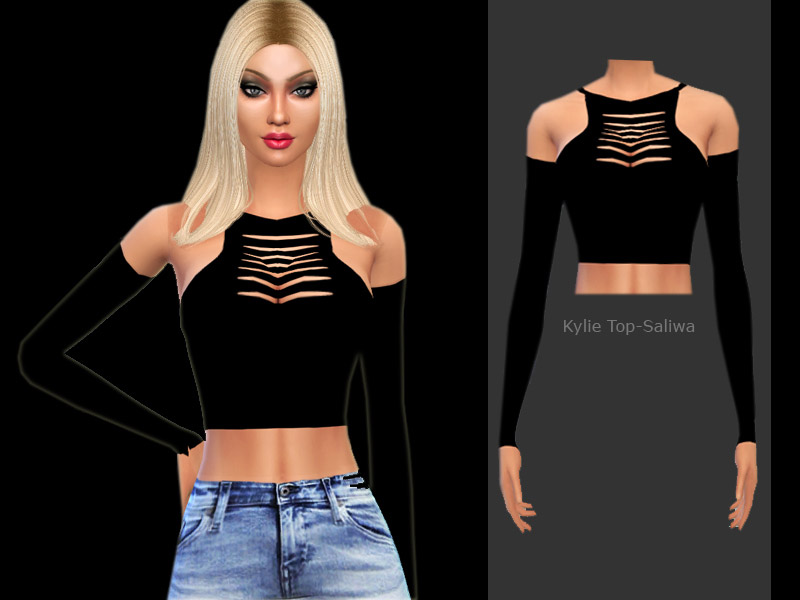 Kylie Top - The Sims 4 Catalog