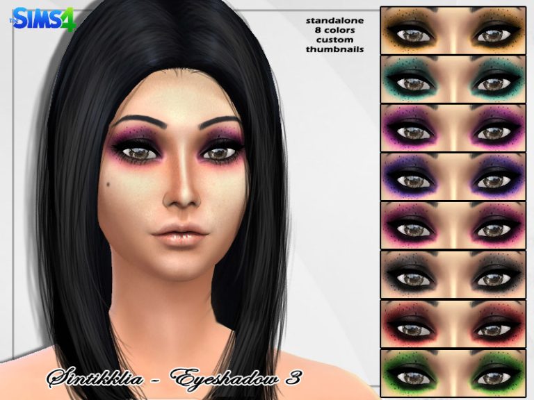 Sintiklia Eyeshadow 3 The Sims 4 Catalog