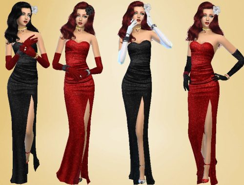 Dress glamorous golden years