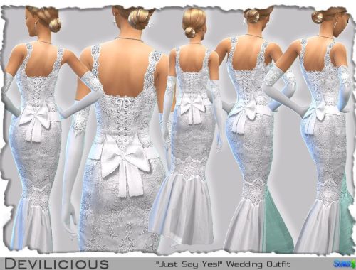 Just Say Yes! Wedding Outfit