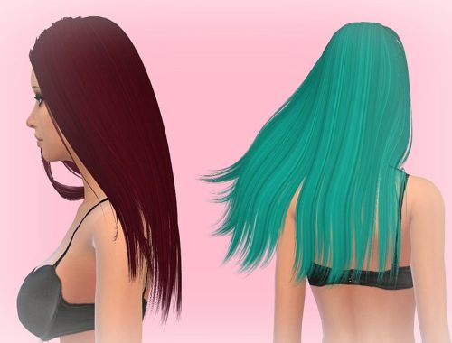 M-Shi - Skysims - 282 Afra Hair Retexture (Mesh Needed)