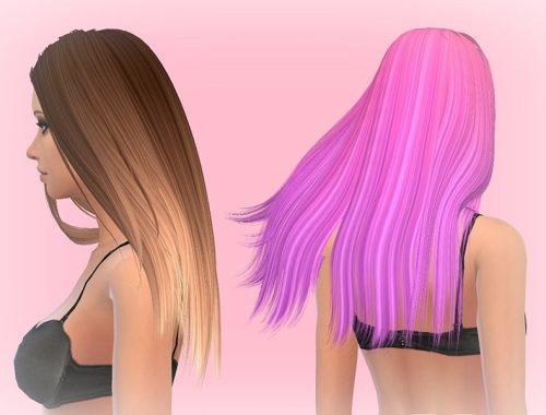M-Shi - Skysims - 282 Afra Hair Retexture (Mesh Needed)