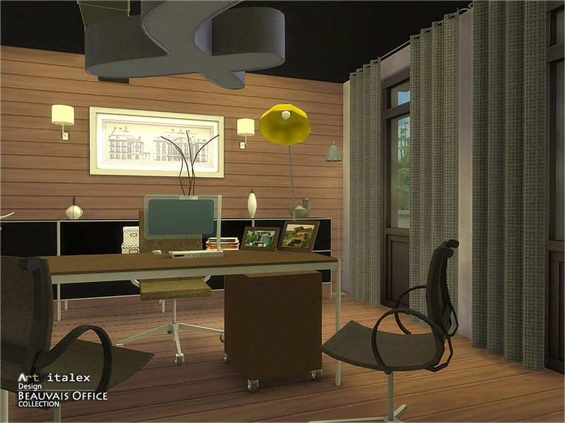 Beauvais Office - The Sims 4 Catalog