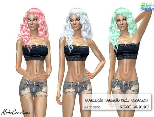 Stealthic Genesis Hair Recolor - mesh needed
