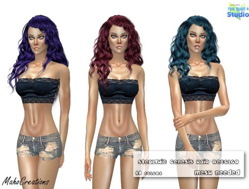 Stealthic Genesis Hair Recolor - mesh needed