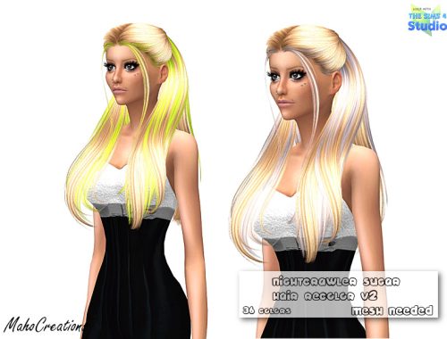Nightcrawler Sugar Hair Recolor v2