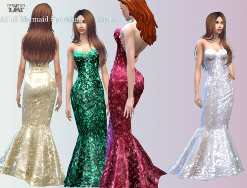 Glittery Mermaid Dress