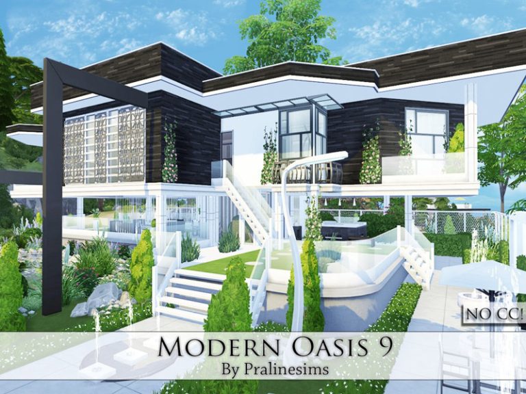 Modern Oasis 9 - The Sims 4 Catalog