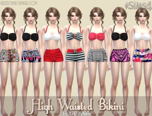 High Waisted Bikini