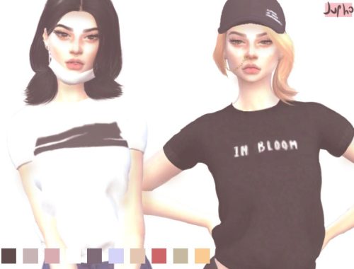 BTS + EXO random shirts (female) - mesh needed