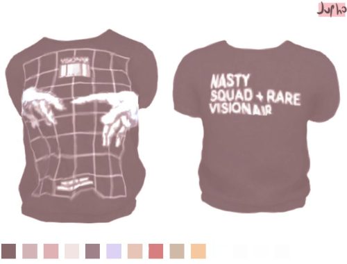 BTS + EXO random shirts (female) - mesh needed