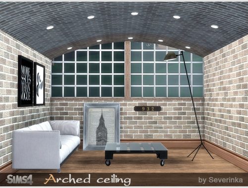 Arched ceiling