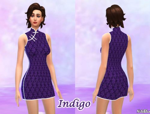 Chinese Style Short Dress Set