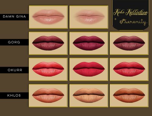 Koko Kollection Lipsticks