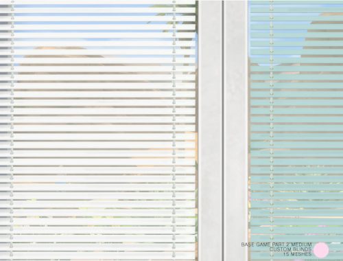 Custom Blinds Medium Set
