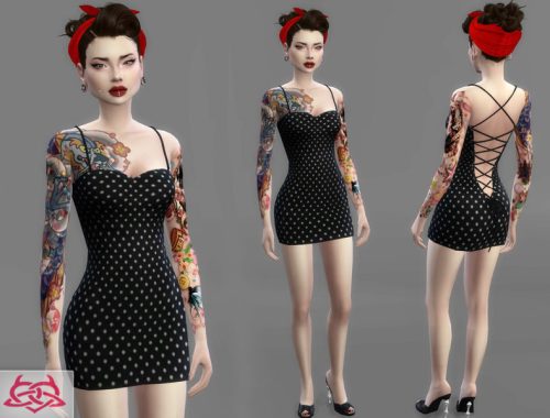 Mini dress 3 (original mesh)