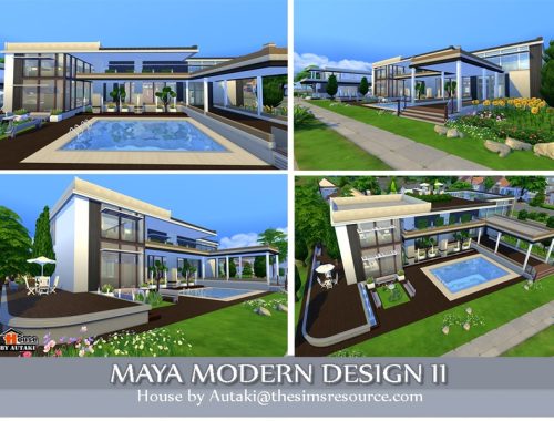 Maya Modern Design 2
