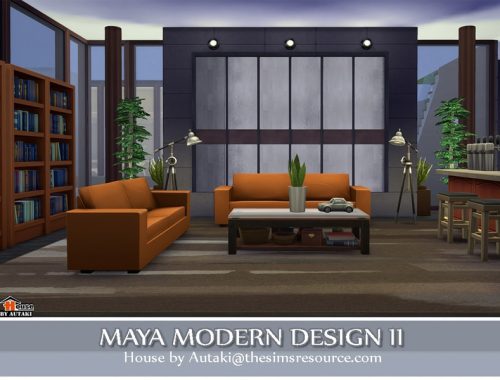 Maya Modern Design 2