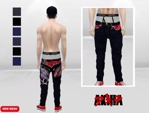 Harajuku Spirit HipHop Jeans