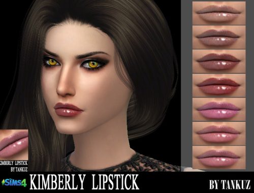The Sims 4. Kimberly Lipstick by Tankuz.