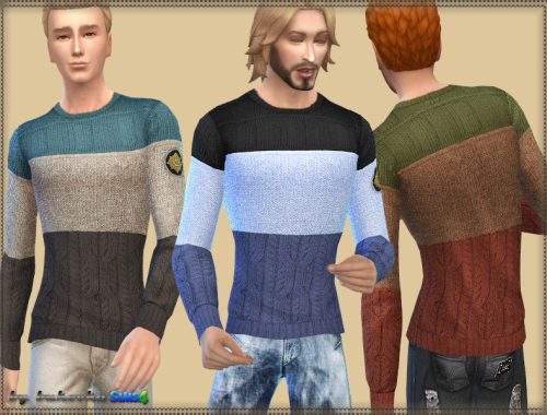 Tricolor Sweater