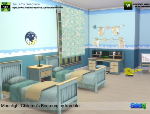 kardofe_Moonlight Children's Bedroom