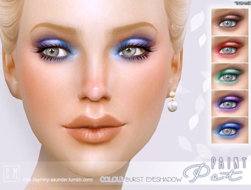 [ Paint Pot ] - Colour Burst Eyeshadow