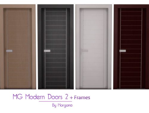 MG Modern Doors 2 + Frames