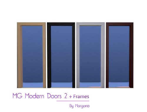 MG Modern Doors 2 + Frames