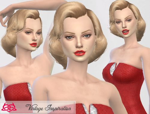Set hair/dress/shoes/bracelet Marilyn Monroe 01