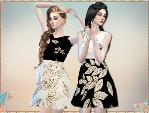 Printed Dress