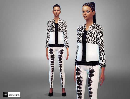 Black&White Party Set