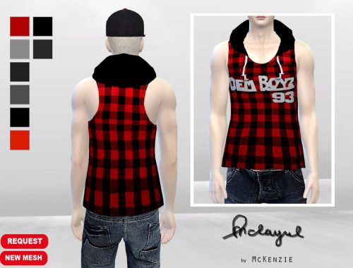 Dellinger Muscle Tank Hoodie