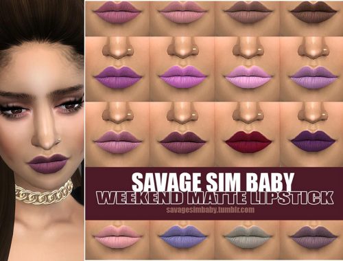 Weekend Matte Lipstick