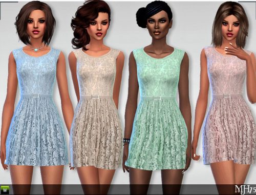 S4 Chic Lace Dress