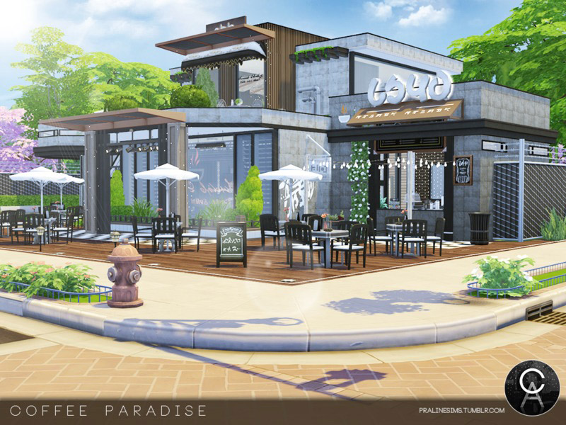 Coffee Paradise - The Sims 4 Catalog