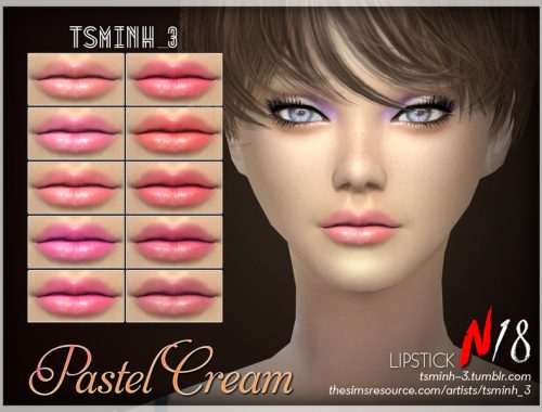 Pastel Cream Lipstick