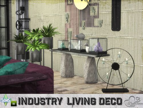 Livingroom Industry Decor Set